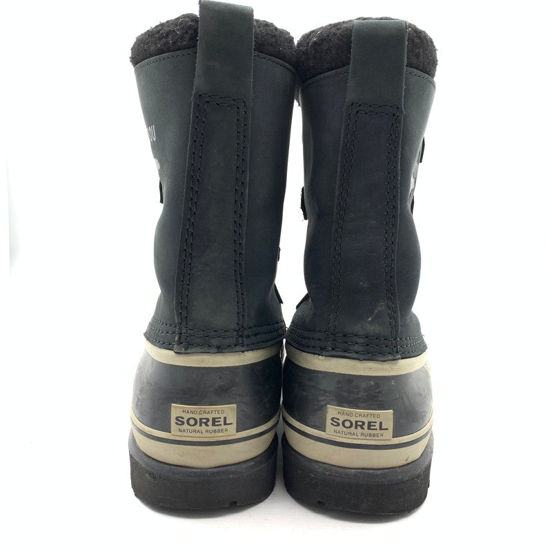 【中古品】【メンズ】 SOREL ソレル NM1000-014 CARIBOU カリブー ブーツ レインブーツ 靴 164-260921-gm-23-fuzh サイズ：28cm カラー：ブラック 万代Net店