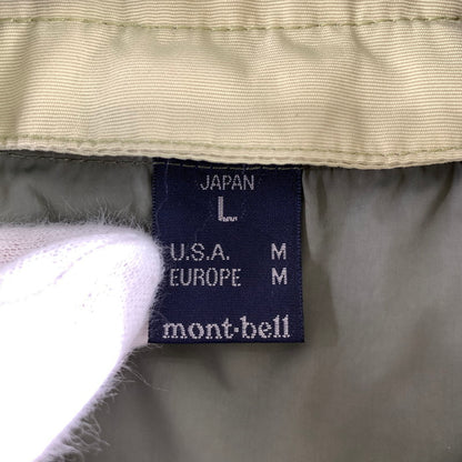【中古品】【メンズ】 MONT-BELL モンベル ダウンライナーコート 1101227 90年代　 144-261013-ny-06-fuzh サイズ：L カラー：ベージュ 万代Net店