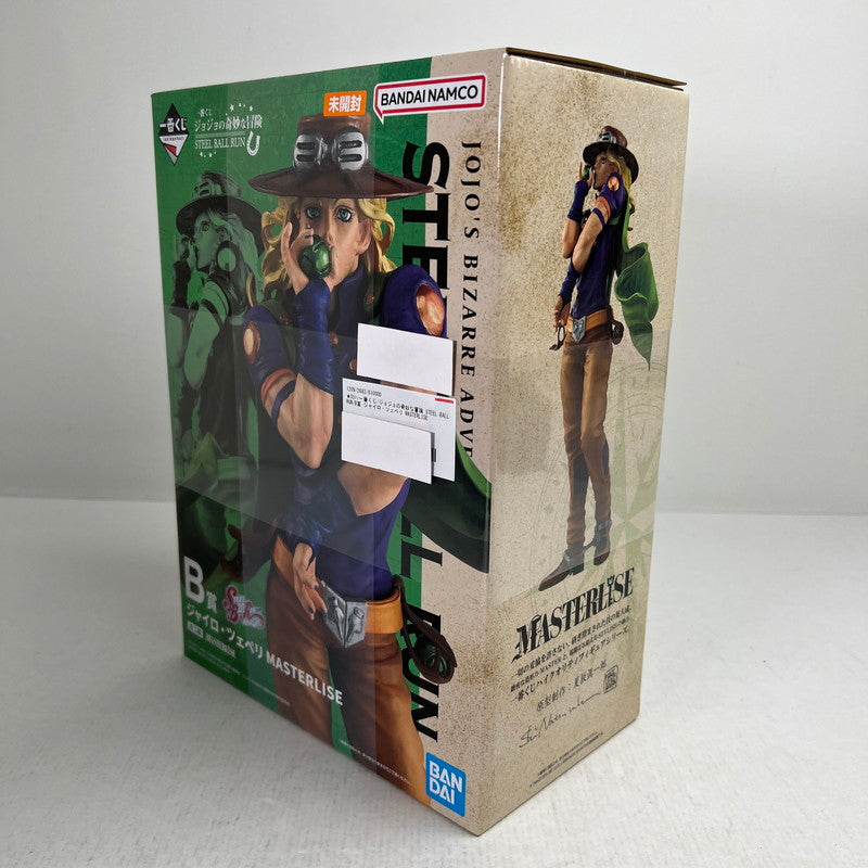 【中古美品】 未開封 一番くじ ジョジョの奇妙な冒険 STEEL BALL RUN B賞 ジャイロ・ツェペリ MASTERLISE フィギュア 051-260929-io-36-fuzh 万代Net店