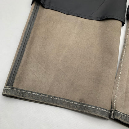 【中古美品】【メンズ】 SUPREME シュプリーム×TRUE RELIGION トゥルーレリジョン LOOSE FIT LEATHER PANT ルーズ フィット レザー パンツ 149-260913-nm-08-fuzh サイズ：34 カラー：ブラック（グレー系） 万代Net店