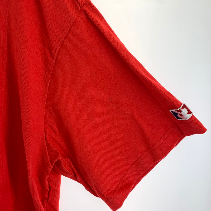 【中古品】【メンズ】 SUPPLIER サプライヤー 半袖Tシャツ Tシャツ RED SIZE:XXL SPLR ※汚れあり 142-260917-io-27-fuzh カラー：レッド 万代Net店