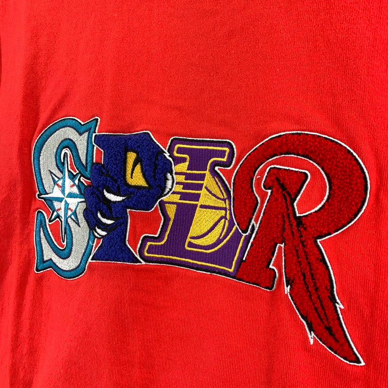 【中古品】【メンズ】 SUPPLIER サプライヤー 半袖Tシャツ Tシャツ RED SIZE:XXL SPLR ※汚れあり 142-260917-io-27-fuzh カラー：レッド 万代Net店