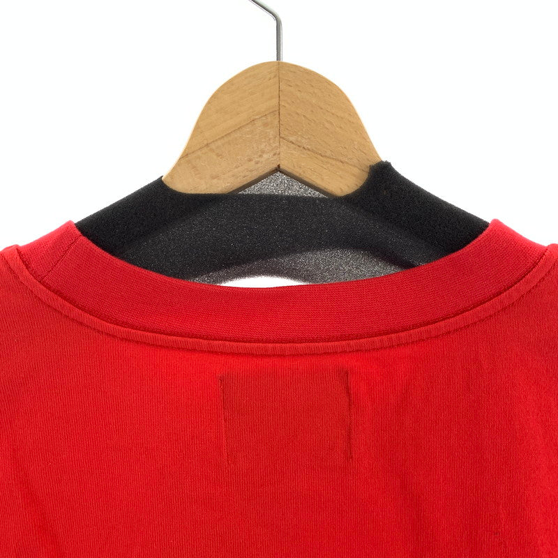 【中古品】【メンズ】 SUPPLIER サプライヤー 半袖Tシャツ Tシャツ RED SIZE:XXL SPLR ※汚れあり 142-260917-io-27-fuzh カラー：レッド 万代Net店