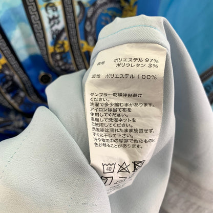 【中古品】【メンズ】 SUPPLIER サプライヤー BAROQUE CROSS SHIRT バロッククロスシャツ 半袖シャツ BLUE/SIZE:L ※汚れ・ひっかけ有 142-260917-io-28-fuzh カラー：ブルー 万代Net店