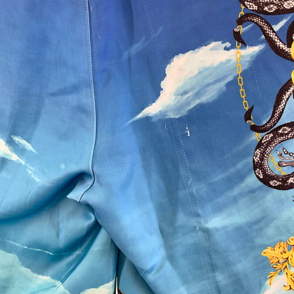 【中古品】【メンズ】 SUPPLIER サプライヤー BAROQUE CROSS SHORTS バロッククロス ショーツ 短パン ショートパンツ BLUE/SIZE:XL ※汚れ・ひっかけ有 153-260917-io-29-fuzh カラー：ブルー 万代Net店