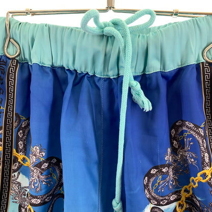 【中古品】【メンズ】 SUPPLIER サプライヤー BAROQUE CROSS SHORTS バロッククロス ショーツ 短パン ショートパンツ BLUE/SIZE:XL ※汚れ・ひっかけ有 153-260917-io-29-fuzh カラー：ブルー 万代Net店