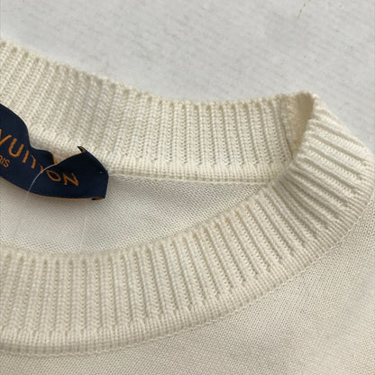 【中古品】【メンズ】 LOUIS VUITTON ルイ・ヴィトン RM222E OY8 HNN42X シグネチャーショートスリーブクルーネック 141-260913-nm-03-fuzh サイズ：L カラー：ホワイト系/オフホワイト 万代Net店