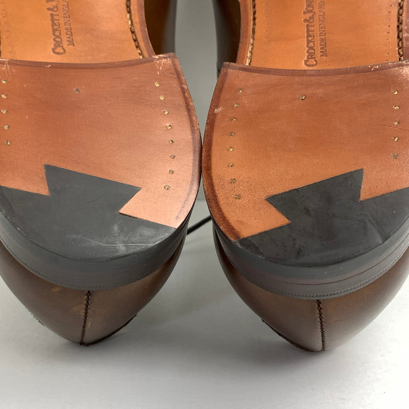 【中古美品】【メンズ】 CROCKETT & JONES クロケット＆ジョーンズ COVENTRY コベントリー 革靴 ウィングチップシューズ 162-260913-nm-12-fuzh サイズ：8 カラー：ブラウン 万代Net店