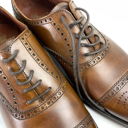 【中古美品】【メンズ】 CROCKETT & JONES クロケット＆ジョーンズ COVENTRY コベントリー 革靴 ウィングチップシューズ 162-260913-nm-12-fuzh サイズ：8 カラー：ブラウン 万代Net店