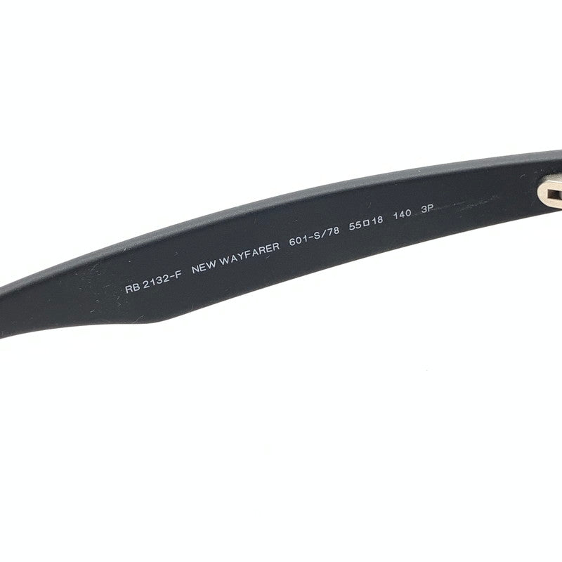 【中古品】【メンズ】 RAYBAN RB2132-F NEW WAYFARER サングラス ウェイファーラー アイウェア 203-260809-hi-15-fuzh カラー：ブラック 万代Net店
