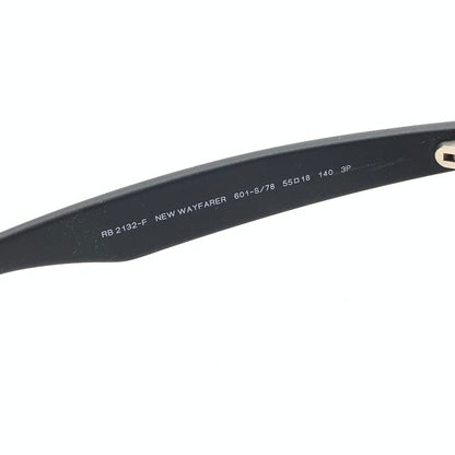 【中古品】【メンズ】 RAYBAN RB2132-F NEW WAYFARER サングラス ウェイファーラー アイウェア 203-260809-hi-15-fuzh カラー：ブラック 万代Net店