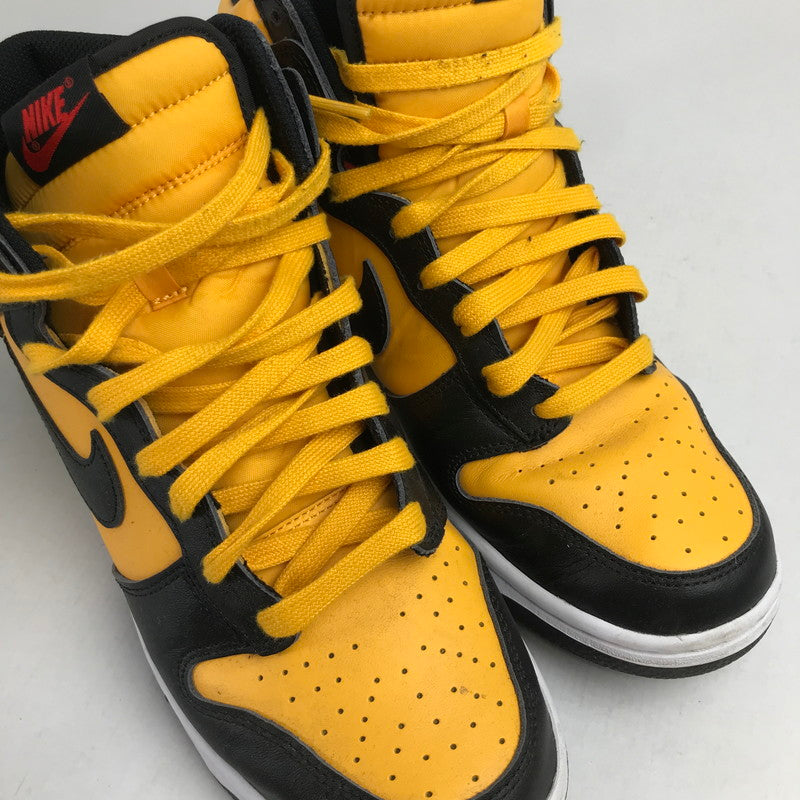 【中古品】【メンズ】 NIKE ナイキ DD1399-700 DUNK HIGH ”UNIVERSITY GOLD AND BLACK” ダンク ハイ スニーカー 靴 160-260925-mh-15-fuzh サイズ：27cm カラー：ブラック イエロー 万代Net店