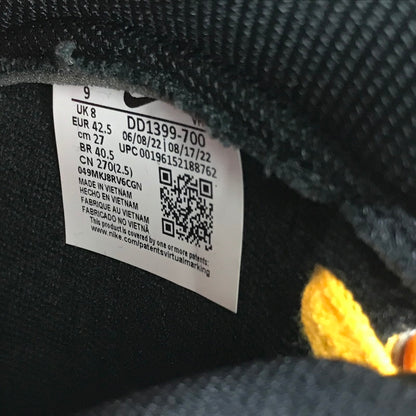 【中古品】【メンズ】 NIKE ナイキ DD1399-700 DUNK HIGH ”UNIVERSITY GOLD AND BLACK” ダンク ハイ スニーカー 靴 160-260925-mh-15-fuzh サイズ：27cm カラー：ブラック イエロー 万代Net店