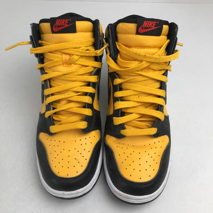 【中古品】【メンズ】 NIKE ナイキ DD1399-700 DUNK HIGH ”UNIVERSITY GOLD AND BLACK” ダンク ハイ スニーカー 靴 160-260925-mh-15-fuzh サイズ：27cm カラー：ブラック イエロー 万代Net店