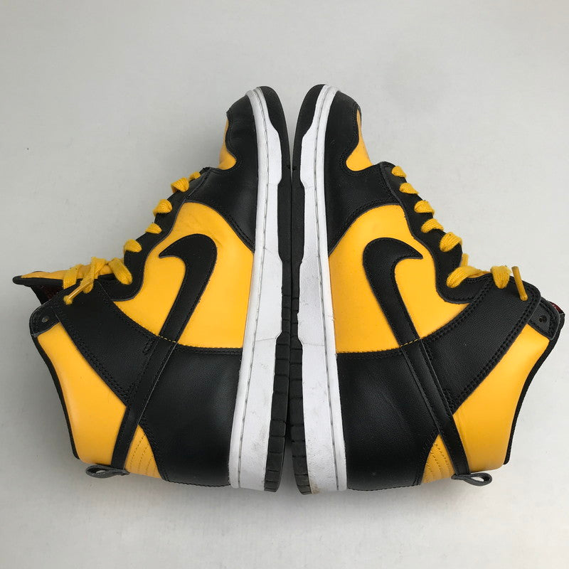 【中古品】【メンズ】 NIKE ナイキ DD1399-700 DUNK HIGH ”UNIVERSITY GOLD AND BLACK” ダンク ハイ スニーカー 靴 160-260925-mh-15-fuzh サイズ：27cm カラー：ブラック イエロー 万代Net店