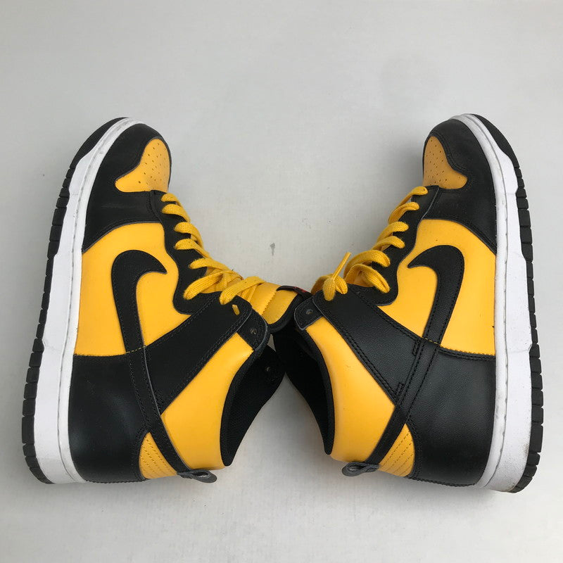 【中古品】【メンズ】 NIKE ナイキ DD1399-700 DUNK HIGH ”UNIVERSITY GOLD AND BLACK” ダンク ハイ スニーカー 靴 160-260925-mh-15-fuzh サイズ：27cm カラー：ブラック イエロー 万代Net店