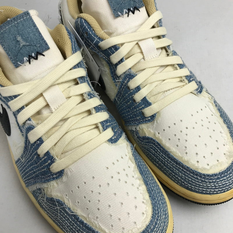 【中古美品】【メンズ】 NIKE ナイキ FN7670-493 AIR JORDAN 1 LOW SE "WORLD MAKE JAPAN" エアジョーダン 1 ロー スニーカー 靴 160-260925-mh-14-fuzh サイズ：27cm カラー：ホワイト デニム 万代Net店