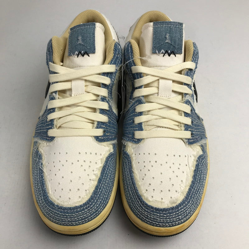 【中古美品】【メンズ】 NIKE ナイキ FN7670-493 AIR JORDAN 1 LOW SE "WORLD MAKE JAPAN" エアジョーダン 1 ロー スニーカー 靴 160-260925-mh-14-fuzh サイズ：27cm カラー：ホワイト デニム 万代Net店