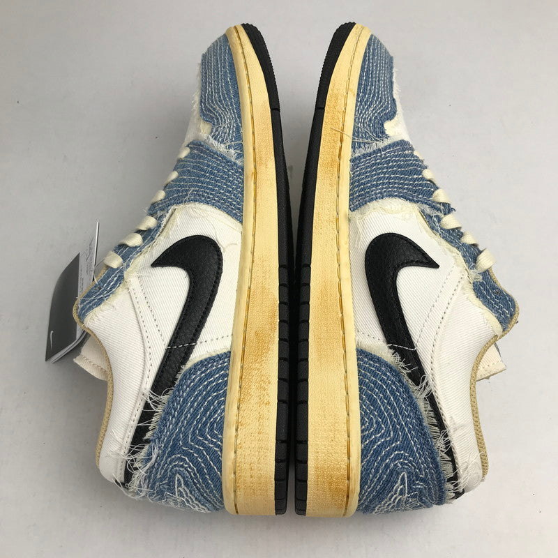 【中古美品】【メンズ】 NIKE ナイキ FN7670-493 AIR JORDAN 1 LOW SE "WORLD MAKE JAPAN" エアジョーダン 1 ロー スニーカー 靴 160-260925-mh-14-fuzh サイズ：27cm カラー：ホワイト デニム 万代Net店