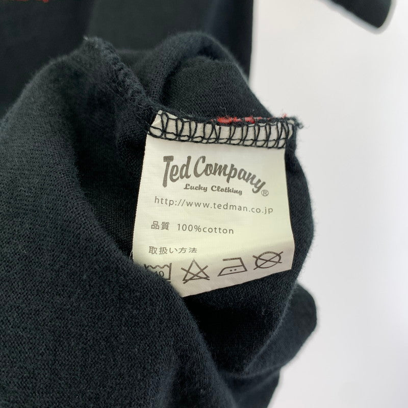 【中古品】【メンズ】 TED COMPANY Tシャツ テッドマン カラーBLACK SIZE:40 バイク バイカー 147-260925-ky-14-fuzh 万代Net店