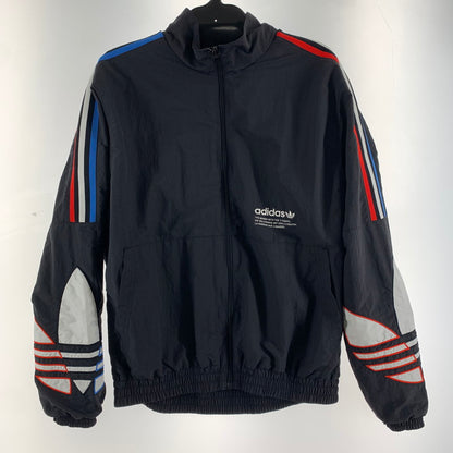 【中古品】【メンズ】 ADIDAS アディダス GN3582 TRICOL TRACK TOP トラックトップ BLACK SIZE:S 148-260920-io-10-fuzh カラー：ブラック 万代Net店