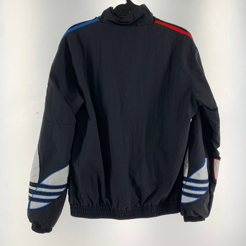 【中古品】【メンズ】 ADIDAS アディダス GN3582 TRICOL TRACK TOP トラックトップ BLACK SIZE:S 148-260920-io-10-fuzh カラー：ブラック 万代Net店