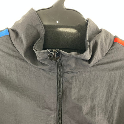 【中古品】【メンズ】 ADIDAS アディダス GN3582 TRICOL TRACK TOP トラックトップ BLACK SIZE:S 148-260920-io-10-fuzh カラー：ブラック 万代Net店