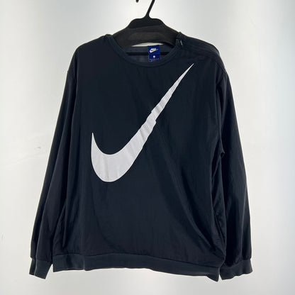 【中古品】【メンズ】 NIKE ナイキ 831864-011 HYBRID NYLON L S ハイブリッド ナイロン 長袖シャツ BLACK SIZE:L 148-260919-io-25-fuzh カラー：ブラック 万代Net店