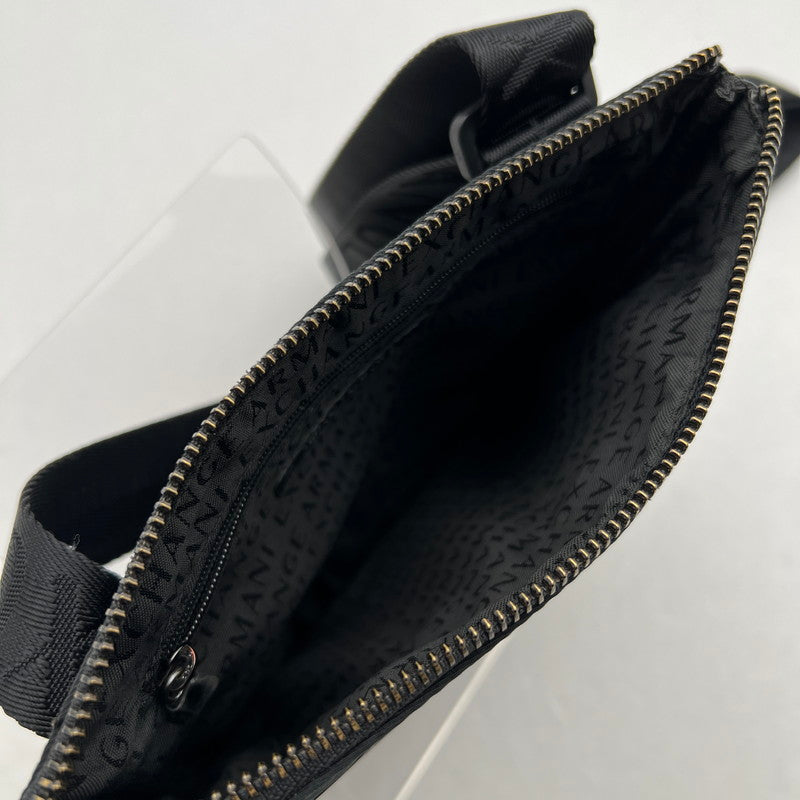 【中古品】【メンズ】 ARMANI EXCHANGE アルマーニエクスチェンジ ショルダーバック BLACK/本体のみ　※キズ、使用感有 カバン 188-261029-ky-06-fuzh 万代Net店