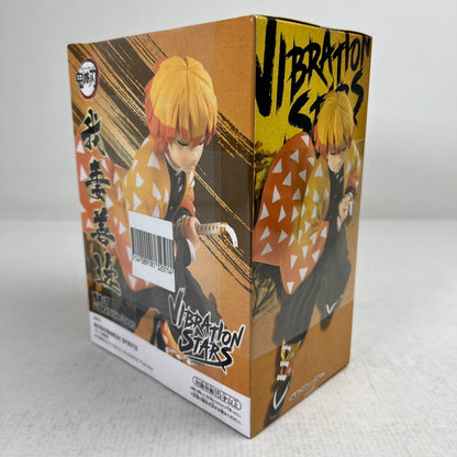 【中古美品】 未開封 鬼滅の刃 VIBRATION STARS 我妻善逸 フィギュア ※箱傷みあり 051-260929-io-40-fuzh 万代Net店