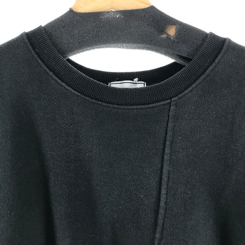 【中古品】【メンズ】 UNION ユニオン スウェット アシンメトリー オーバーサイズ カラーBLACK SIZE:不明 142-260825-vt-02-fuzh 万代Net店