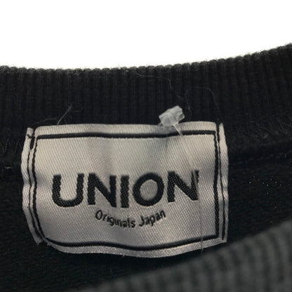 【中古品】【メンズ】 UNION ユニオン スウェット アシンメトリー オーバーサイズ カラーBLACK SIZE:不明 142-260825-vt-02-fuzh 万代Net店