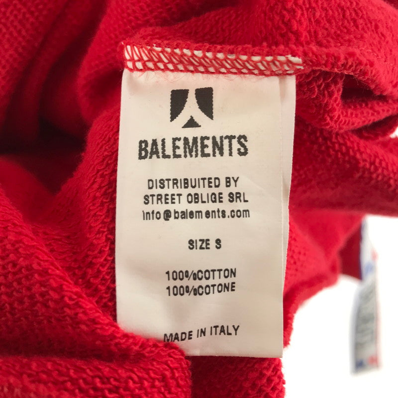 【中古品】【メンズ】 BALEMENTS×PONY ヴェトモン ポニー PARKA パーカー カラーRED SIZE:S 142-260825-vt-03-fuzh 万代Net店