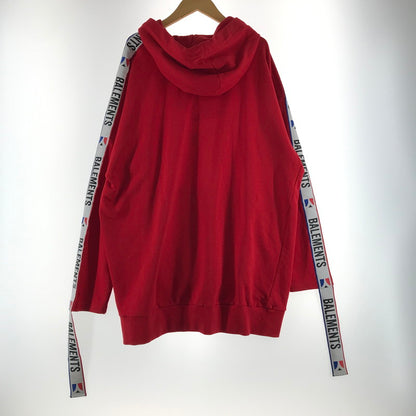 【中古品】【メンズ】 BALEMENTS×PONY ヴェトモン ポニー PARKA パーカー カラーRED SIZE:S 142-260825-vt-03-fuzh 万代Net店