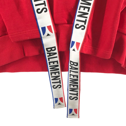 【中古品】【メンズ】 BALEMENTS×PONY ヴェトモン ポニー PARKA パーカー カラーRED SIZE:S 142-260825-vt-03-fuzh 万代Net店