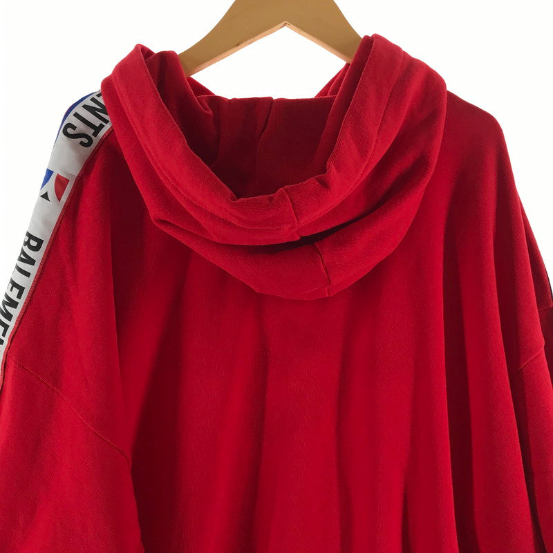 【中古品】【メンズ】 BALEMENTS×PONY ヴェトモン ポニー PARKA パーカー カラーRED SIZE:S 142-260825-vt-03-fuzh 万代Net店