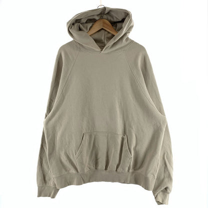 【中古品】【メンズ】 FEAR OF GOD ESSENTIALS フィアオブゴッド エッセンシャルズ PARKA パーカー オーバーサイズ フーディー ブランド 古着 142-260921-gm-06-fuzh サイズ：L カラー：ベージュ 万代Net店