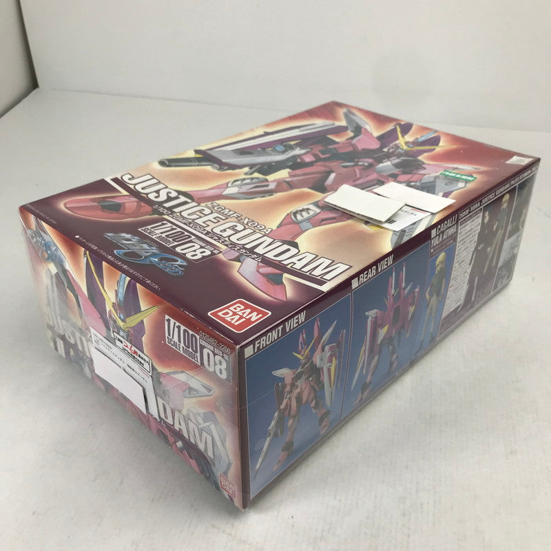 【中古美品】 内装未開封 100 ジャスティスガンダム (機動戦士ガンダムSEED) ガンダム ガンプラ プラモデル プラモ ※箱傷みあり 058-261009-io-96-fuzh 万代Net店