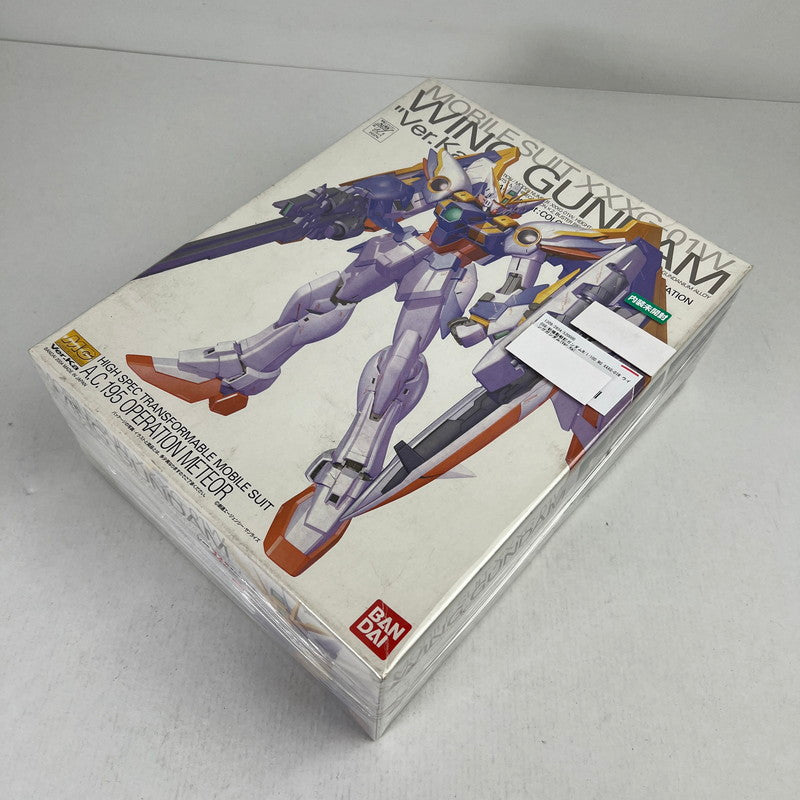 【中古美品】 内装未開封 新機動戦記ガンダムW 1 100 MG XXXG-01W ウイングガンダム(Ver.Ka) ガンダム ガンプラ プラモデル プラモ ※箱汚れあり 058-261009-io-17-fuzh 万代Net店