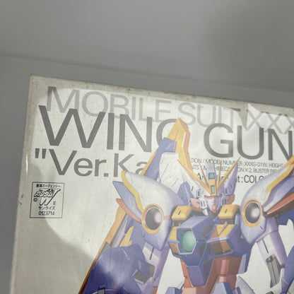 【中古美品】 内装未開封 新機動戦記ガンダムW 1 100 MG XXXG-01W ウイングガンダム(Ver.Ka) ガンダム ガンプラ プラモデル プラモ ※箱汚れあり 058-261009-io-17-fuzh 万代Net店