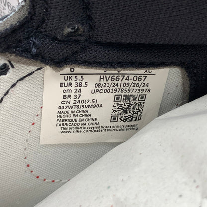 【中古美品】【レディース】 NIKE ナイキ HV6674-067 AIR JORDAN 1 HIGH 85 "BRED" エアジョーダン スニーカー 靴 160-260920-gm-27-fuzh サイズ：24cm カラー：ブラック レッド 万代Net店