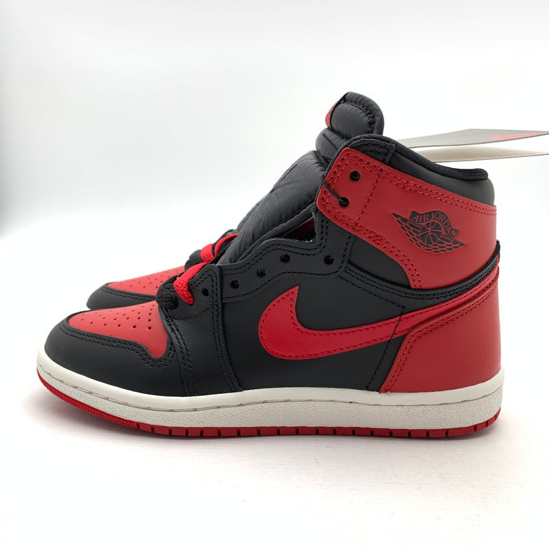 【中古美品】【レディース】 NIKE ナイキ HV6674-067 AIR JORDAN 1 HIGH 85 "BRED" エアジョーダン スニーカー 靴 160-260920-gm-27-fuzh サイズ：24cm カラー：ブラック レッド 万代Net店