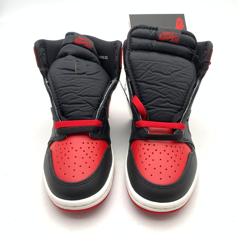 【中古美品】【レディース】 NIKE ナイキ HV6674-067 AIR JORDAN 1 HIGH 85 "BRED" エアジョーダン スニーカー 靴 160-260920-gm-27-fuzh サイズ：24cm カラー：ブラック レッド 万代Net店