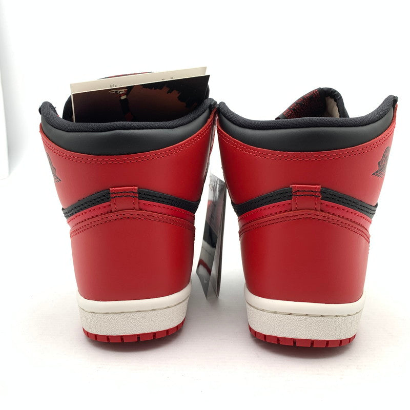 【中古美品】【レディース】 NIKE ナイキ HV6674-067 AIR JORDAN 1 HIGH 85 "BRED" エアジョーダン スニーカー 靴 160-260920-gm-27-fuzh サイズ：24cm カラー：ブラック レッド 万代Net店