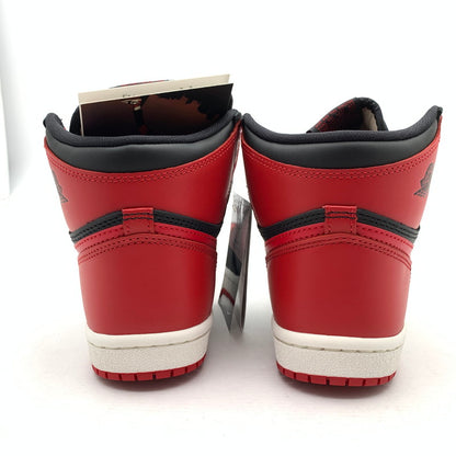 【中古美品】【レディース】 NIKE ナイキ HV6674-067 AIR JORDAN 1 HIGH 85 "BRED" エアジョーダン スニーカー 靴 160-260920-gm-27-fuzh サイズ：24cm カラー：ブラック レッド 万代Net店