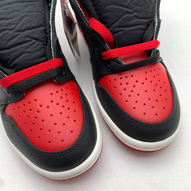 【中古美品】【レディース】 NIKE ナイキ HV6674-067 AIR JORDAN 1 HIGH 85 "BRED" エアジョーダン スニーカー 靴 160-260920-gm-27-fuzh サイズ：24cm カラー：ブラック レッド 万代Net店