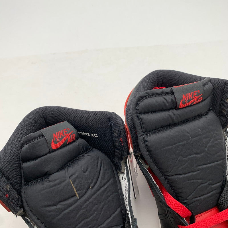 【中古美品】【レディース】 NIKE ナイキ HV6674-067 AIR JORDAN 1 HIGH 85 "BRED" エアジョーダン スニーカー 靴 160-260920-gm-27-fuzh サイズ：24cm カラー：ブラック レッド 万代Net店