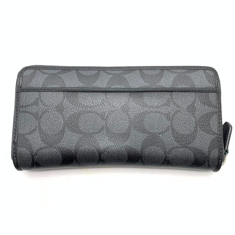 【中古品】【メンズ】 COACH コーチ 長財布 財布 ウォレット 181-260922-gm-29-fuzh サイズ：- カラー：ブラック 万代Net店