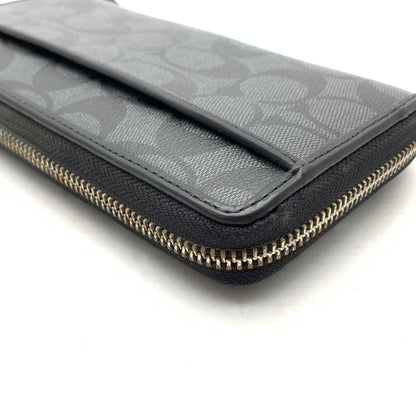 【中古品】【メンズ】 COACH コーチ 長財布 財布 ウォレット 181-260922-gm-29-fuzh サイズ：- カラー：ブラック 万代Net店