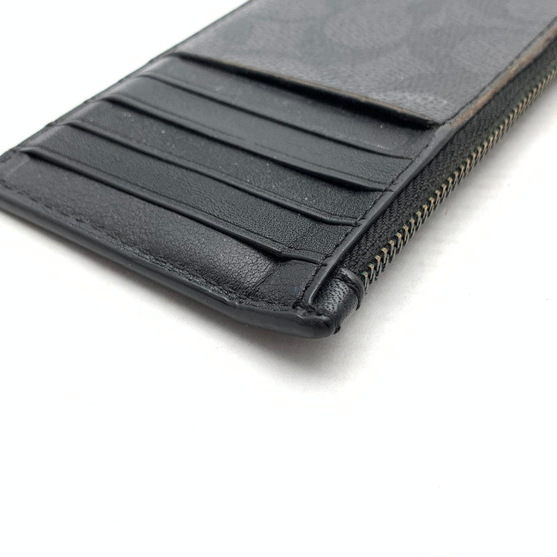 【中古品】【メンズ】 COACH コーチ コインケース 財布 カードケース 181-260922-gm-33-fuzh サイズ：- カラー：ブラック 万代Net店